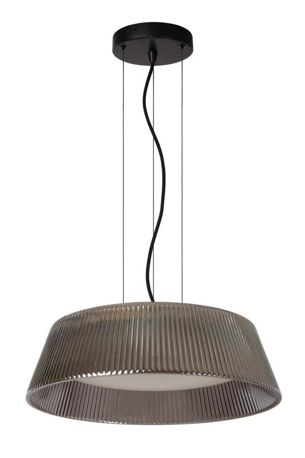 Lucide VIXI - Hanglamp - Ø 45 cm - LED - 1x22,6W 2900K - Fumé - uitgezet